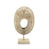 TABLE LAMP OVO NATURAL 22X13X39CM