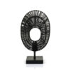 TABLE LAMP OVO BLACK 22X13X39CM