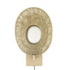 WALL LAMP OVO NATURAL 28X17X45CM