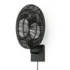 WALL LAMP OVO BLACK 28X17X45CM - Image 2