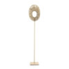 FLOOR LAMP OVO NATURAL 28X22X150CM