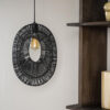 PENDANT LAMP OVO 2 BLACK 15X29X40CM - Image 2