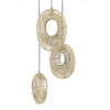 PENDANT LAMP OVO CLUSTER ROUND NATURAL 26X26X132CM