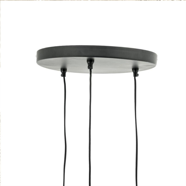 PENDANT LAMP OVO CLUSTER ROUND NATURAL 26X26X132CM - Image 3