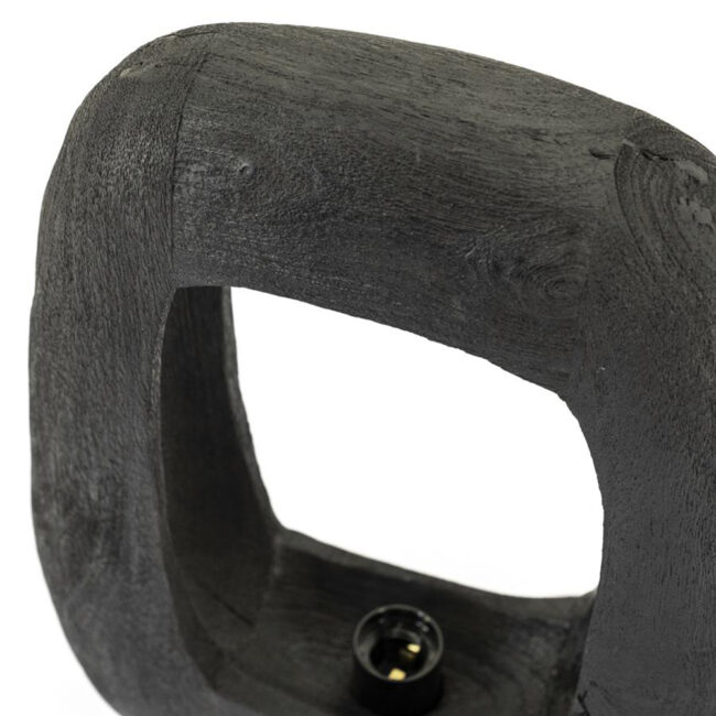 TABLE LAMP GIBS LARGE BLACK 33X10X40CM - Image 3