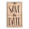 STAMP SAVE THE DATE 5X8CM