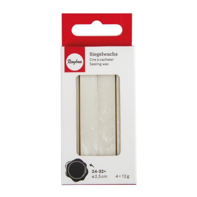 SEALING WAX STICKS WHITE 12G 4PCS - Image 4