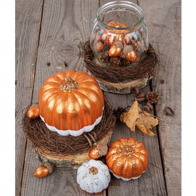 STYROFOAM PUMPKIN 11X10CM - Image 3