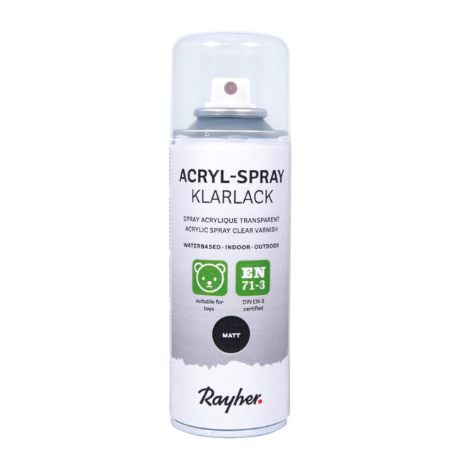 ACRYLIC SPRAY CLEAR VARNISH MATT 200ML