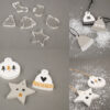 SILICONE MOULD WINTER TEMPLATE A5 (6 DESIGNS) 14X26X1CM - Image 5