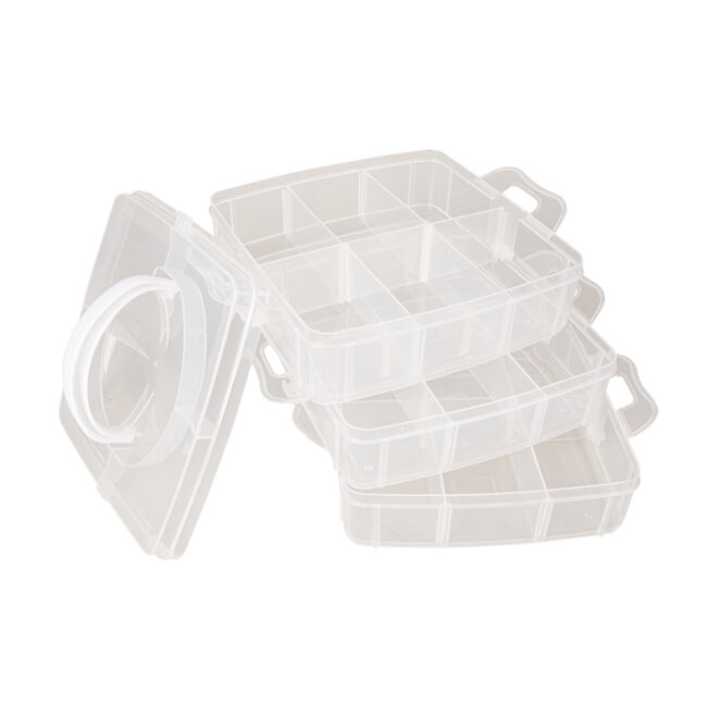 SORTING BOX WITH HANDLE 15.5X15.5X12.9CM - Image 4