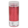 GLITTER SCATTERED TINSEL BRIGHT RED 110G