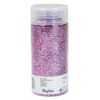 GLITTER SCATTERED TINSEL PINK-PURPLE 110G