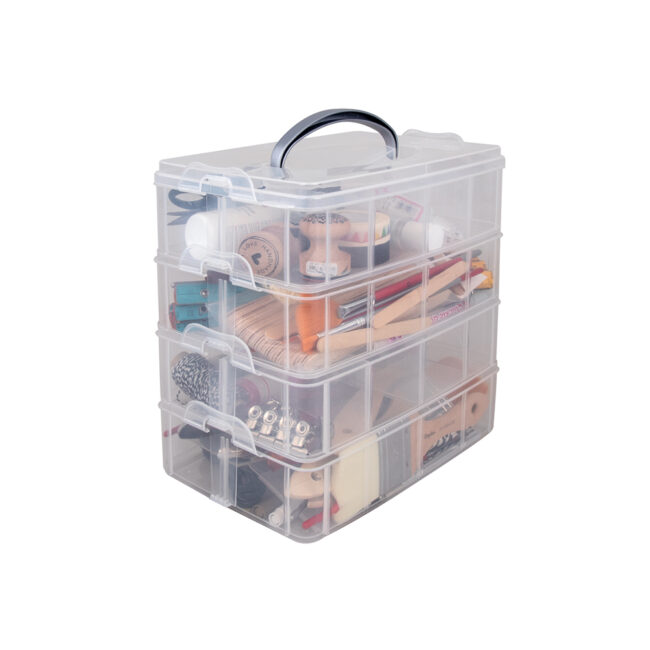 SORTING BOX WITH HANDLE 23.1X15.6X18.5CM - Image 3