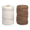 SET OF 2 MACRAME YARN NATURAL 2.2MMX70M