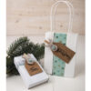 WOODEN FIR-REINDEER ON PEG 2.7-3.5X4.8CM 6PCS - Image 2