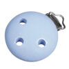 WOODEN CLIP BABY BLUE 3.7CM