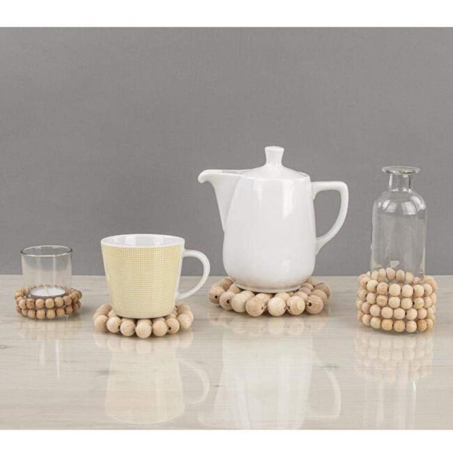 RAW-WOODEN BALLS BOX 8 SIZES NATURAL 222PCS - Image 3