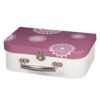 PAPIER-MACHE SUITCASE WITH METAL HANDLE 24X16X8CM - Image 2