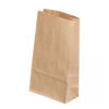 PAPER BAG BROWN 9.5X6X16.2CM 8PCS