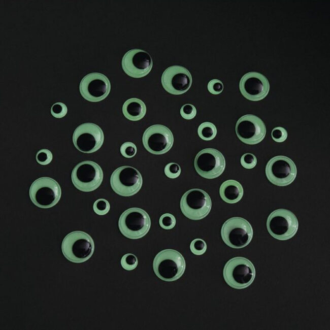 WOBBLY EYES GLOW IN THE DARK 40PCS - Image 3