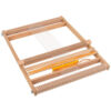 WOODEN EDUCATIONAL KIT WEAVING LOOM 53.5X42CM