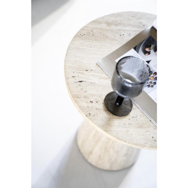 SIDE TABLE AIME BEIGE 45X45X45CM - Image 3