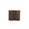 SIDE TABLE MARI BROWN 50X33X44CM