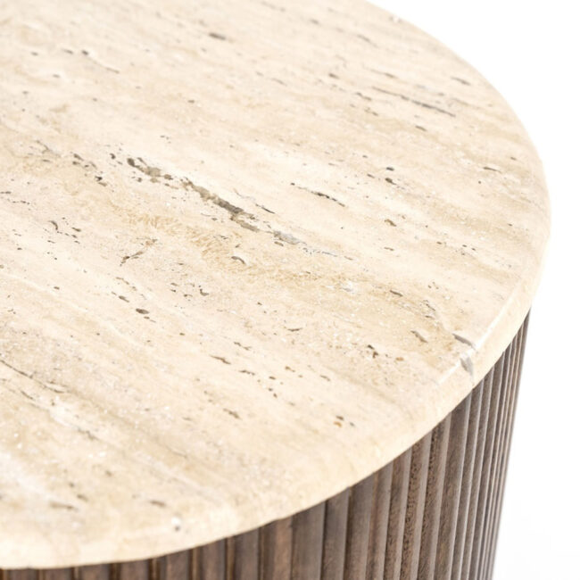 COFFEE TABLE MARI BROWN 70X47X38CM - Image 3