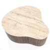 COFFEE TABLE MARI BROWN 83X72X34CM - Image 4