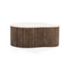 COFFEE TABLE MARI BROWN 83X72X34CM
