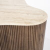 COFFEE TABLE MARI BROWN 83X72X34CM - Image 3
