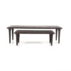 SET OF 2 COFFEE TABLE JISKA BROWN 130X60X38CM & 90X45X30CM