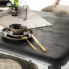 DINING TABLE JISKA BLACK 300X100Χ76CM - Image 3
