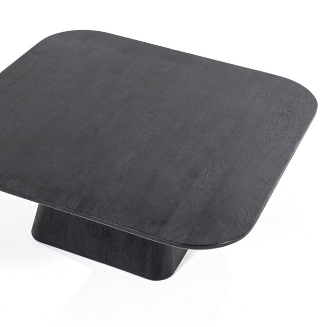 SIDE TABLE ARON SQUARE BLACK 60X60X39CM - Image 3