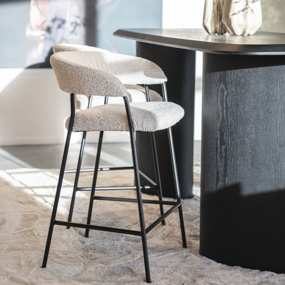 BAR CHAIR LUKA COPENHAGEN 53X53.5X90CM - Image 2