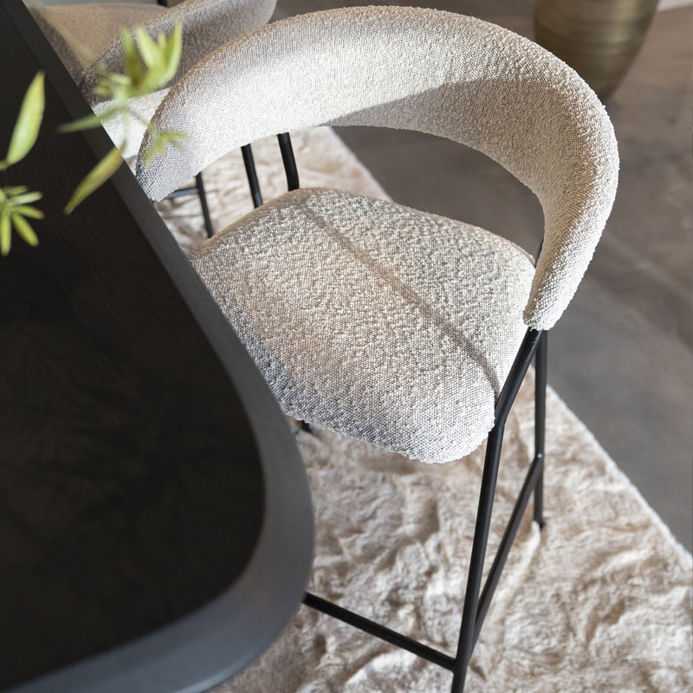 BAR CHAIR LUKA COPENHAGEN 53X53.5X90CM - Image 6