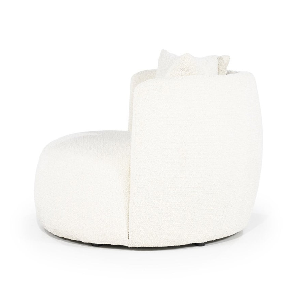 LOUNGE CHAIR LOUIS BEIGE SPARK 105X105X76CM - Image 5