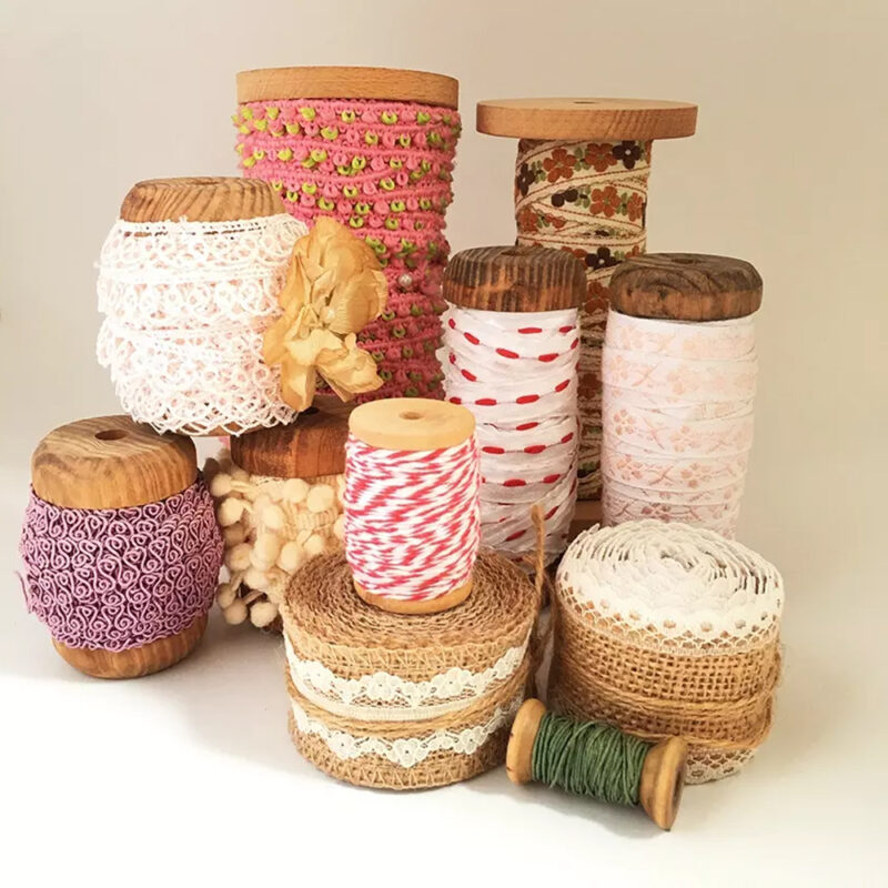 Wooden Ribbons - Raffia