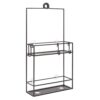 CUBIKO SHOWER CADDY BLACK 31X11X61CM