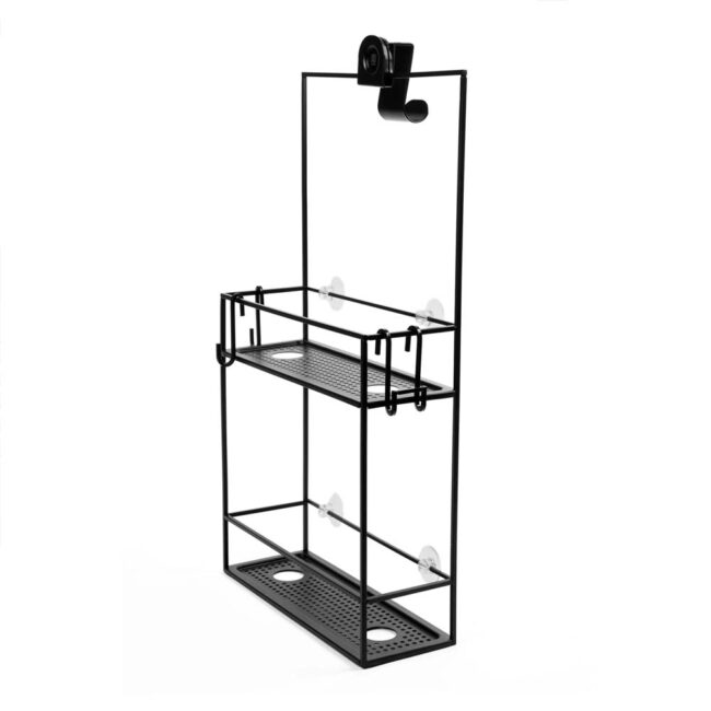 CUBIKO SHOWER CADDY BLACK 31X11X61CM - Image 4