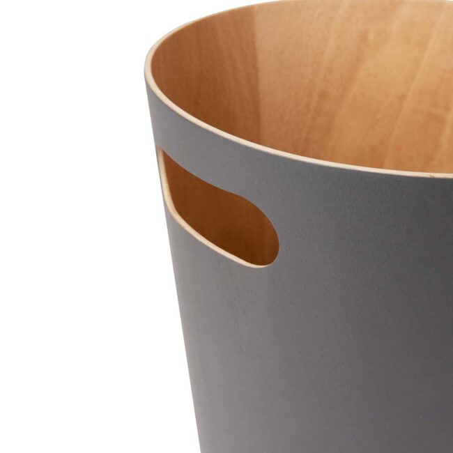 WOODROW CAN 2 GALLON GREY 23X23X28CM - Image 3