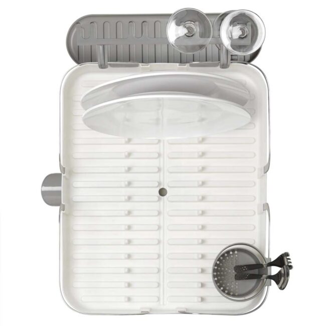 HOLSTER DISH RACK WHITE 42X34X15CM - Image 3
