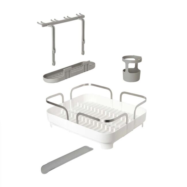 HOLSTER DISH RACK WHITE 42X34X15CM - Image 4
