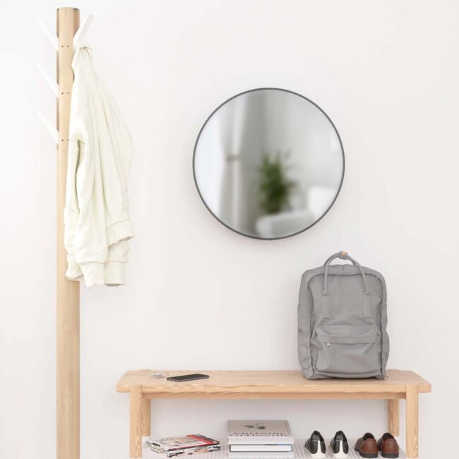 CIRKO MIRROR BLACK 51X14X51CM - Image 4