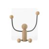 WOODY DESK PICTURE DISPLAY LARGE BLACK & NATURAL 25X13X31CM - Image 4