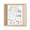 LOOKOUT WALL MULTI PIC NATURAL 50X6X50CM