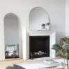 HUBBA ARCHED LEANING MIRROR BRASS 51X157CM - Image 3