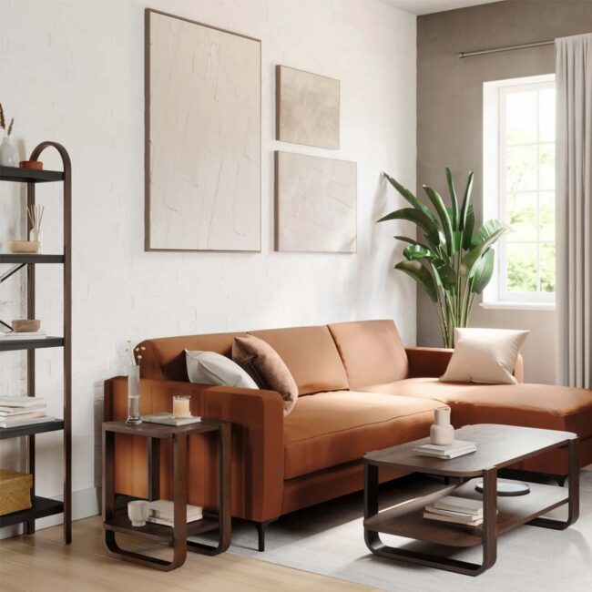 BELLWOOD SIDE TABLE AGE WAL 42X38X53CM - Image 3