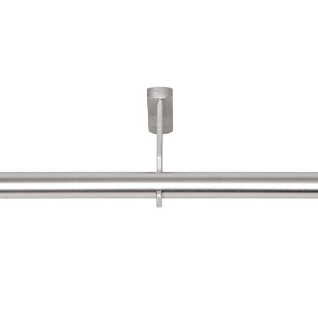 TWILIGHT CURTAIN ROD MAT NICKEL 122-224CM - Image 5